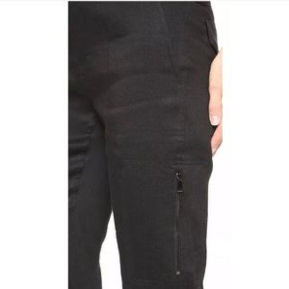 Vince Black Linen Blend Casual Cargo Pants Size XS - Picture 3 of 8